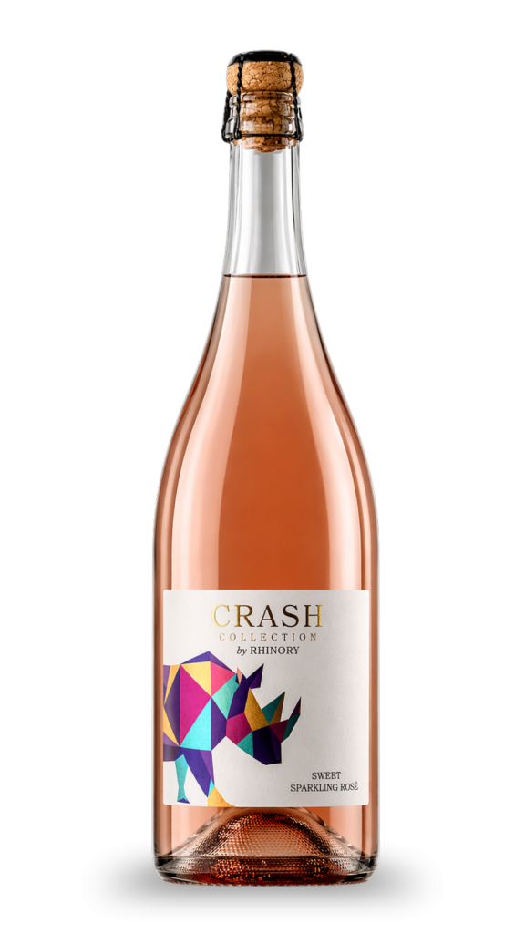 NV Crash South Africa Sweet Sparkling Rosé